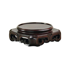 YYBOES Plant Pedestal Stand Round Base Wooden Vase Base Wooden Vase Display Stand Indoor Flower Pot Stand Flower Pot Container Display Stand Pedestal Stands for Display