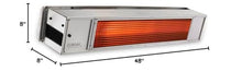 SunPak S25S Stainless Steel Patio Heater