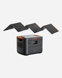 Jackery HomePower 3000 and 500X Solar Panels, 3072Wh, 3600W AC Output