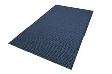Commercial Entrance Mat for Carpeted Floors with Matching Border and Cleated Rubber Backing for Carpet Floors, Slip-Resistant Water-Absorbent Entry Mat for Indoor Business Use
