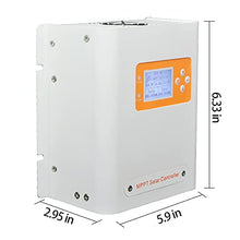 Sunnysky MPPT Solar Charge Controller 100A 12V/24V/48V Auto&Smart Solar Panel Regulator Max 150V PV Input 5600Watt Power with Intelligent LCD Display for Lead-Acid Gel Lithium Battery