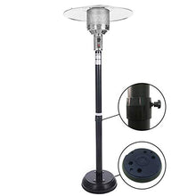 Patio Heater Heating Tip-Over Protection Adjustable Gas Patio Heater 220 x 80 x 45cm for Outdoor Garden Home 5-13KW