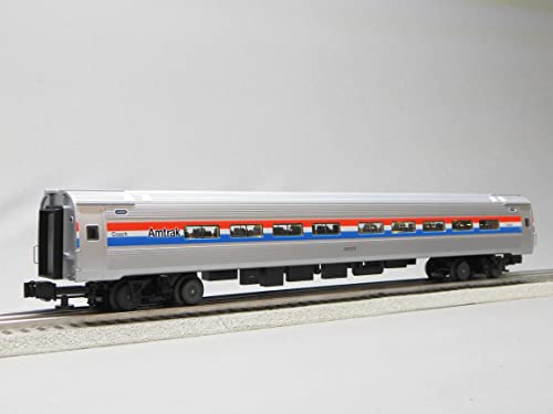 Lionel AMTRAK Amfleet Phase III Passenger Coach/CAB Car 2 Pack O Gauge Silver