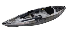 Sun Dolphin Journey 10 SS Sit on Top Kayak 1 Person Fishing Kayak Angler Gray Swirl
