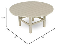 Ivy Terrace™ Round 37" Conversation Table in Sand