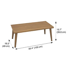 Blue Sky Outdoor Living Genova 4-Piece Aluminum Conversation Set Natural/Grey