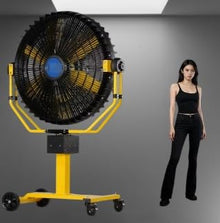 Mobile Industrial Mist Fan, High Power Water Cooling Spray Fan for Workshop