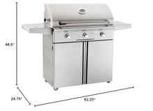 R. H. Peterson American Outdoor Grill 36 inch T Series Stand Alone Gas Grill Propane