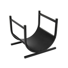 DJVHSRI Heavy Duty Outdoor Firewood Rack Set with Tools, Steel Storage Stand for Indoor & Outdoor Fireplace, Metal Log Holder,