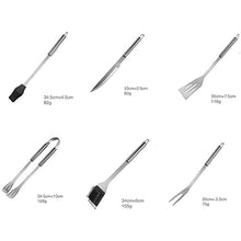 SDVantage BBQ Grill Accessories Set for Men Women, 10PCS Grilling Utensils Tools Set, Stainless Steel BBQ Tools with Storage Bag, BBQ Grill Accessories Set for Camping, Kitchen