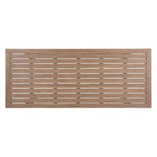 Outdoor Escape Brown Acacia Wood Outdoor Patio Dining Table, Adjustable Width, 108 Inches Extended, Weather-Resistant Finish, Contemporary Style