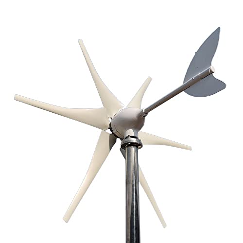 Wind Turbine Generator, Wind Turbine 2000w 48v 24v 12v With MPPT Controller System Portable Windmills Renewable Energy For Hybrid Solar Wind System Wind Generator ( Color : 48V , Size : MPPT Controlle