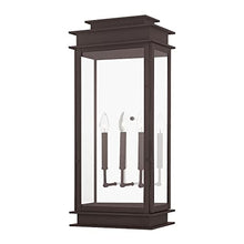 Livex Lighting 20208-01 Princeton Wall Lantern, Polished Chrome
