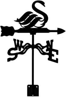 Various Weathervane Wind Wheel Decorative Garden Stake with Ornament Garden Weather Vane (Dolphin)