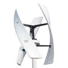 KK-GAL Wind Turbine Generator Kit with 3-Blade, Vertical Wind Power Turbine Generator Kit with Full Set of Equipment, Power Producer Equipment, Wind Power Generator for Marine, RV, Home,2000w 12v 2m