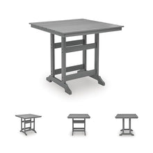 Signature Design by Ashley 1-Piece Outdoor Counter Height Table, Gray