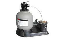 Crystal Bay Above Ground Pool Package - Featuring: Sand Filter, Pump, Filter, and A Frame Ladder (24')