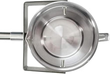 XXKKUQSD 1pc Telescopic Water Sampler - 1000ml Stainless Steel Dipper Rod for Efficient Water Testing and Environmental Monitoring(Stainless Steel,1.43-6meters)