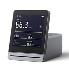 VCDUXMQLK Air Detector IPS Screen Mobile Touch Pm2.5 Monitor for Indoor Outdoor