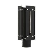 Livex Lighting 1 Light Satin Brass Outdoor Post Top Lantern