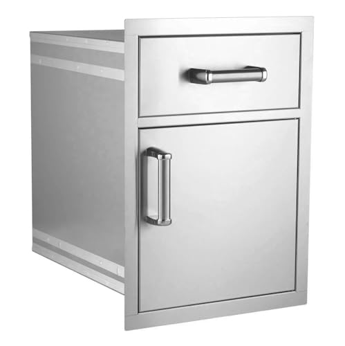 Fire Magic Premium Flush Medium Pantry Door and Drawer Combo (54018S)