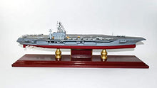 Squadron Nostalgia LLC USS Abraham Lincoln CVN-72 Nimitz Class Carrier Scale Model Mahogany 24 Inch Multicolor