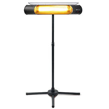 Sengoku HeatMate Graphite Patio Heater with Remote, 1000W, Black, 2-Pack