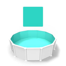 LINERWORLD.COM 33' Round Expandable Overlap Pool Liner for Above Ground Swimming Pools - Fits up to 72" - 25 Gauge Heavy Duty Vinyl