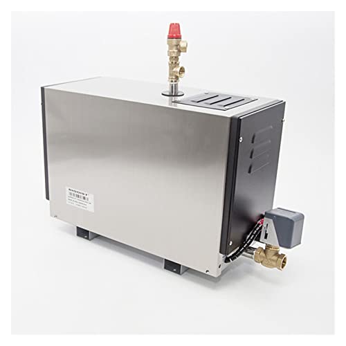 Automatic Stainless Steel Steam Generator Household Steaming Sauna Room Steam Bath Machine for Relax Spa Room Digital Controller for Weight Loss and Detox (Color : 18kw) (15kw)