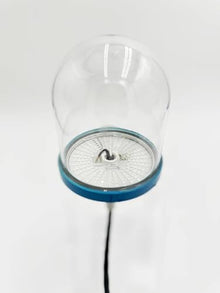 Hydro Glow Sea Floor Dock Light- 50 ft Waterproof Cord, Bright LED Blue Glow, Perfect for Night Fishing, Piers & Waterfronts (Blue, SF100)