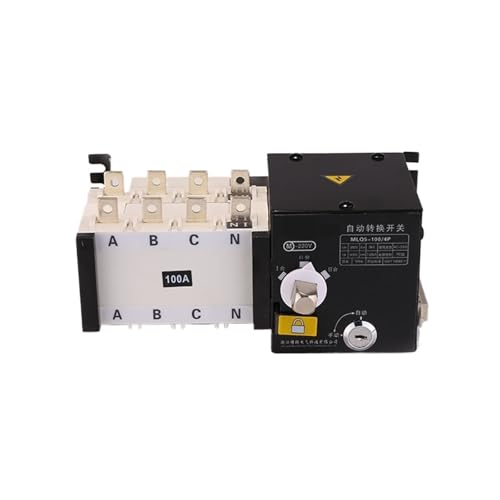 Double Power Automatic Transfer Switch MLQ5-100 4P Isolation Dual Power Automatic Transfer Switch PC Level Switch(MLQ5 16004P with fire Protection)