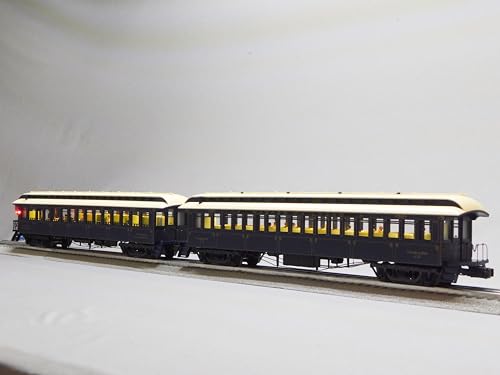 Lionel Wabash Wood Observation Coach 2 Pack O Gauge Natural Color