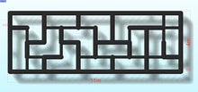 AIRMAT FACTORY Inflatable Maze Halloween Haunted House, Outdoor Inflatable Labyrinth Maze Game, Spooky Theme with Pumpkins/Bats/Ghosts, Includes Blower/Repair Kits, 36x13x6.6ft