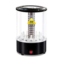 Electric BBQ Kebab Grill Machine Automatic Rotating Barbecue Smokeless Oven Rotisserie Roast Domestic Lamb Skewers Heating Stove(D)