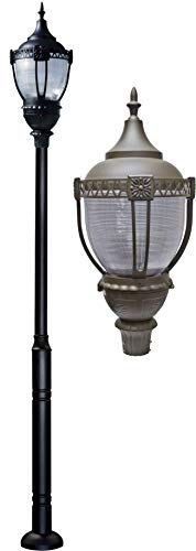 DABMAR LIGHTING INC GM8055-BZ Fixture,Acorn,8055,BZ,2,Dark Top