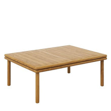 Modway Wren Teak Wood Outdoor Patio 4 Piece Furniture Set in Natural Flint Gray