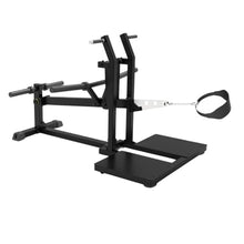 Gronk Fitness Plate Loaded Belt Squat Machine Black