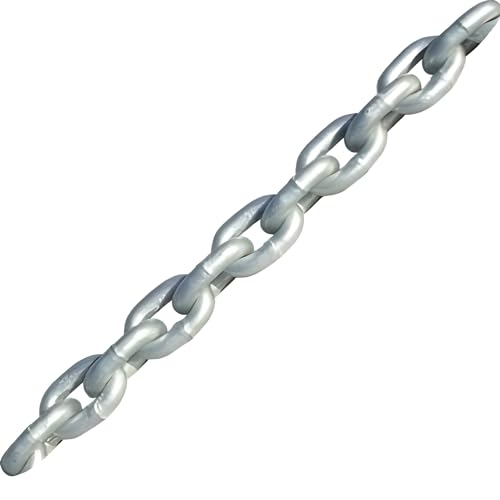 Smart Choice Marine Hot Dipped Galvanized BBB High Test Marine Anchor Chain 3/8" x 200 feet
