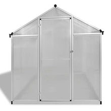 Outdoor Garden Large Space Greenhouse,49.5 Square feet,Polycarbonate Panels,Insulation,Aluminum Support Structure,Drainage System,Ventilation