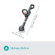 Gardena Cordless Multi-Cleaner AquaBrush Compact 02/18V P4A Solo: Battery-Powered Cleaning Tool, Wet Cleaning of Vertical Surfaces in just one Step, Without Rechargeable Battery (14840-55)