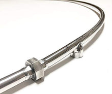 EasyFirePits Complete LP Tank-in-Table Fire Pit Kit & Lifetime Warranted 316 Stainless Steel Burner Choice (60.00, 60 Inch Single Hoop Ring)