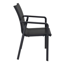 Compamia Pacific Sling Arm Chair in Black (Set of 2)