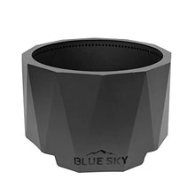 Blue Sky Outdoor Living Round Mammoth Smokeless Patio Fire Pit, Black