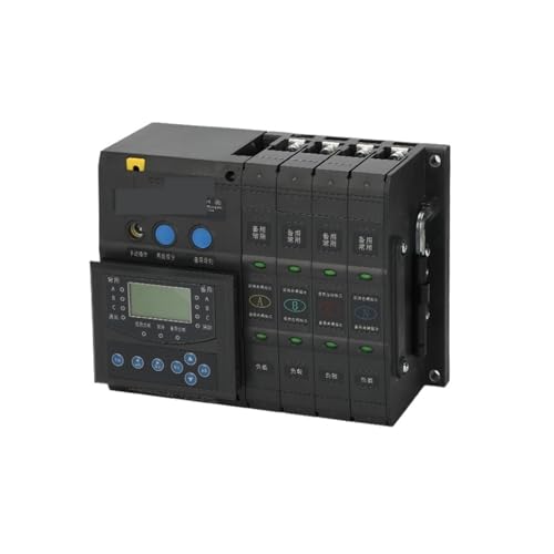 TJIORUO PC-Level Dual Power Transfer Switch Rail-Type uninterruptible Power Supply Q3-160 Dual Power Automatic Transfer Switch(JBREDQ3-160tyPe3P)