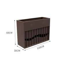 planter box Outdoor Planter Box Partition Fence for Park Hotel(Large)
