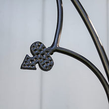 Achla Designs Wrought Iron Quatrefoil Garden Trellis