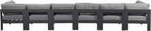 Meridian Furniture 376Grey-S180A Nizuc Collection Modern | Contemporary Outdoor Patio Modular Sofa