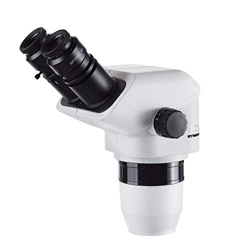 AmScope ZM245NB Binocular Stereo Microscope Head with EW10x Eyepieces and 0.3x Barlow Lens Clear