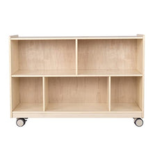 Children's Factory Angeles Mobile 2-Shelf Storage Wooden