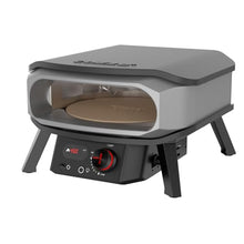 COZZE Mini Pizza Oven Gas with Rotating Function 13 Inch - Pizza Oven Gas Outdoor (50 mbar) with Rotation - Table Pizza Oven for Small Pizzas